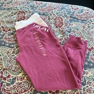 NWT PINK by Victoria secret Classic Joggers